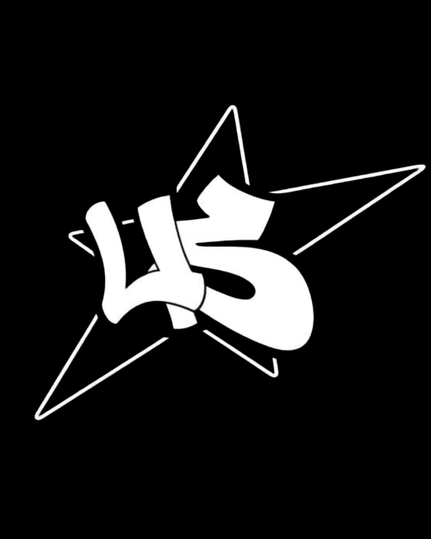 Underrated Society “US” Star Sticker